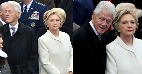 Hillary Clinton Bill Checking Out Ivanka Trump Inauguration Video