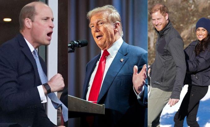 prince william love in with donald trump