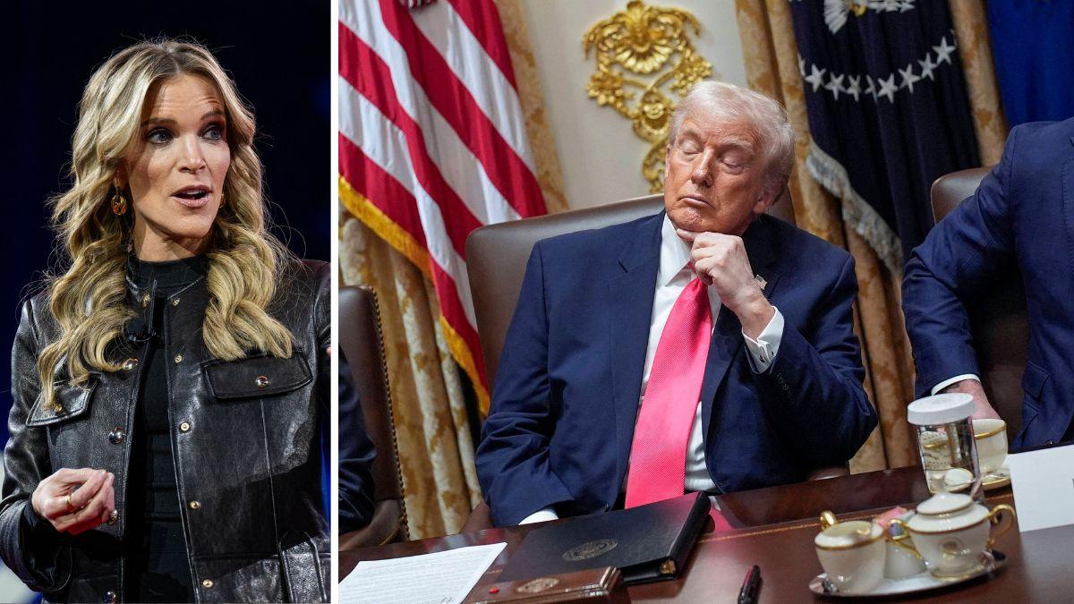 Photo of Megyn Kelly and Donald Trump