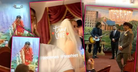 Joe Jonas & Sophie Turned Plotted Wedding A Week Ago, Elvis Officiant Reveals