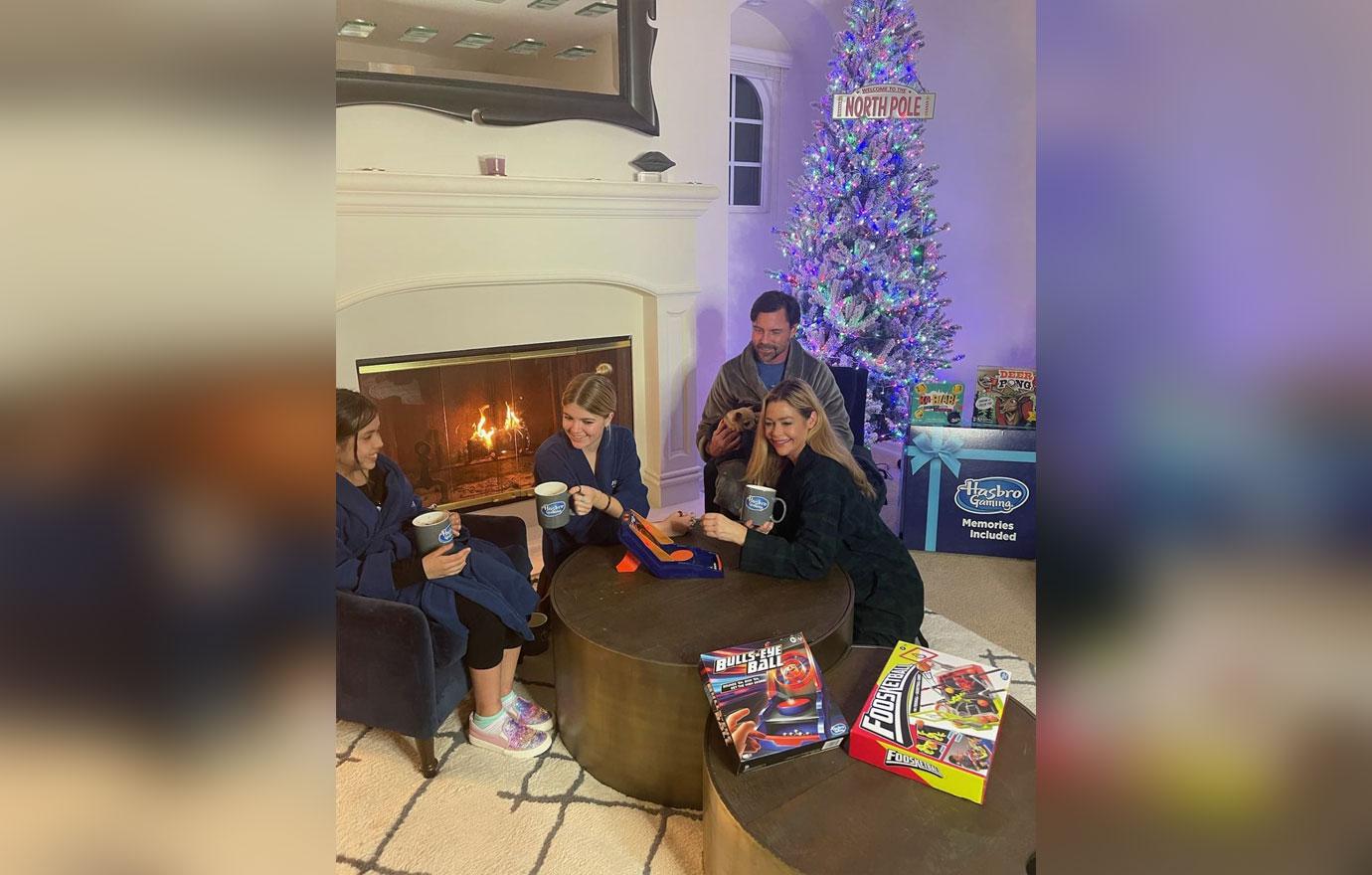 denise richards first christmas without daughter sami charlie sheen