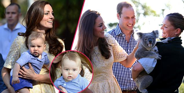 //prince william kate middleton prince george taronga zoo sydney