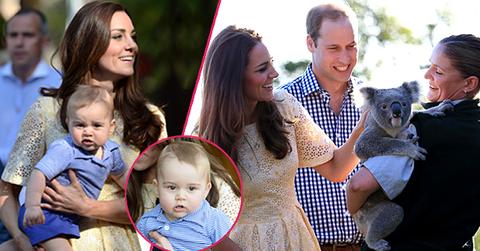//prince william kate middleton prince george taronga zoo sydney