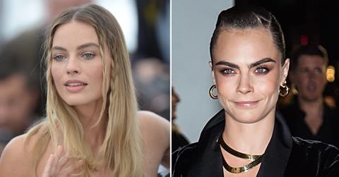 margot robbie upset photos cara delevingne video drugs