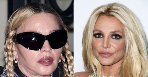 picture of Madonna and Britney Spears
