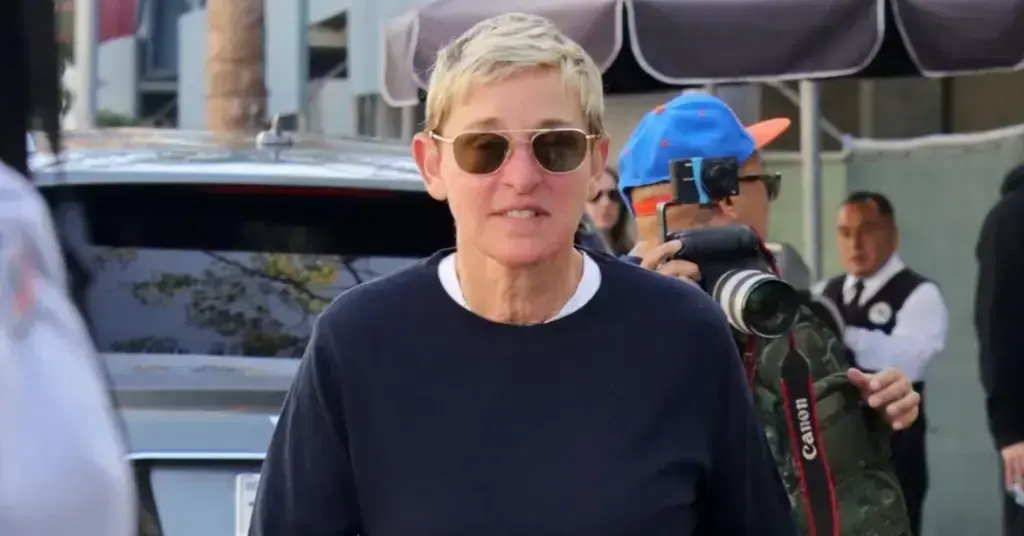 ellen degeneres causing car wreck running stop sign serious injuries