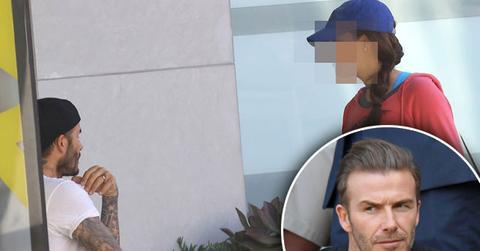 David Beckham Victoria Divorce Rumors Soul Cycle Brunette