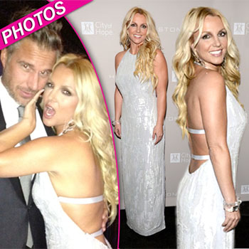 Britney Spears White Dress