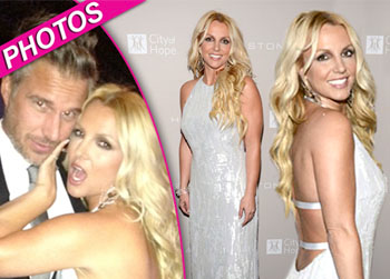 //britney spears white dress getty