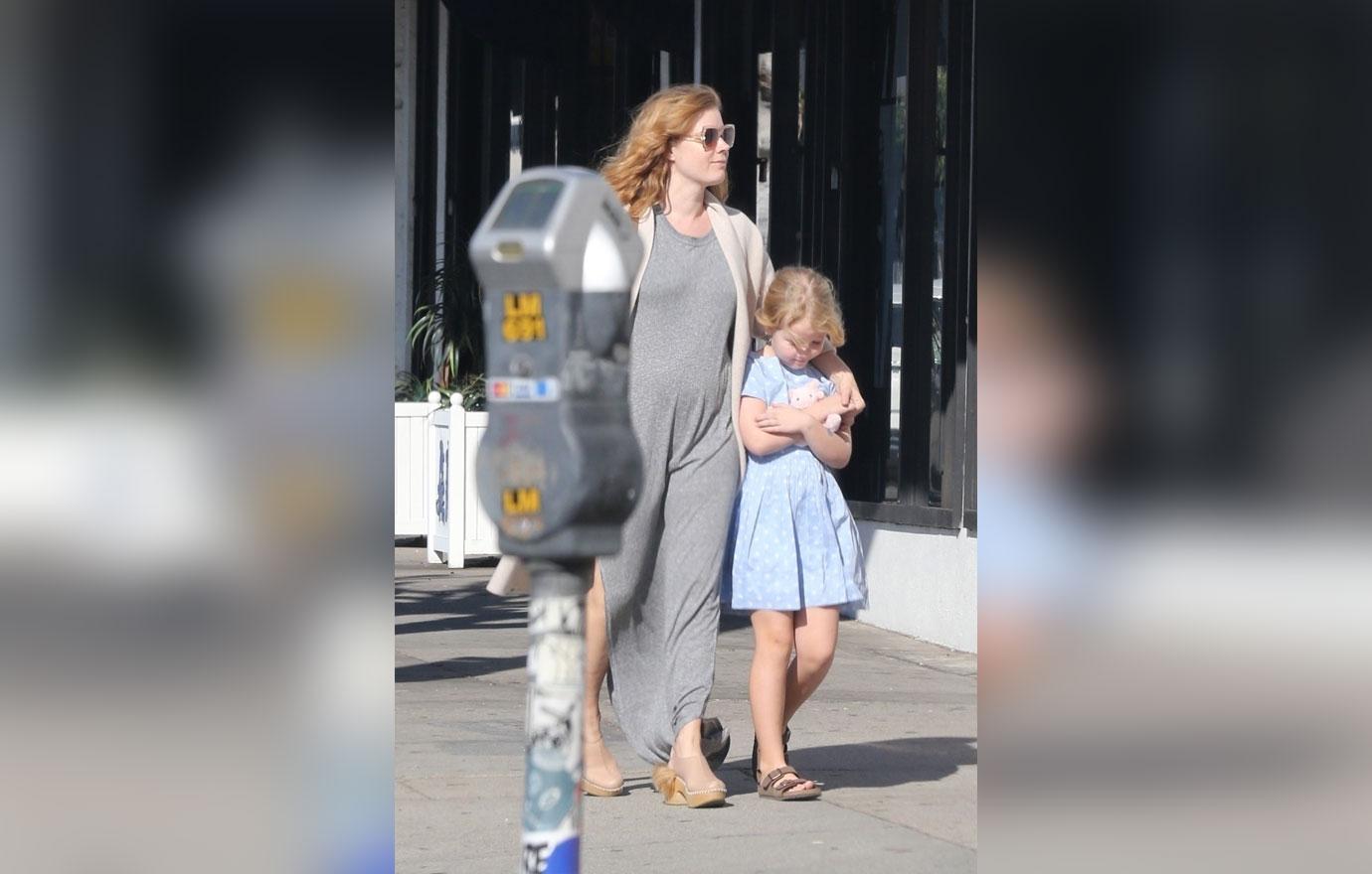 Amy Adams Pregnant Baby Bump Photos