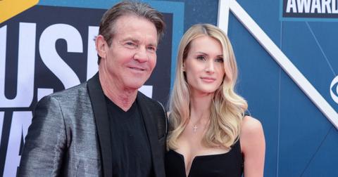 dennis quaid and laura savoie  years