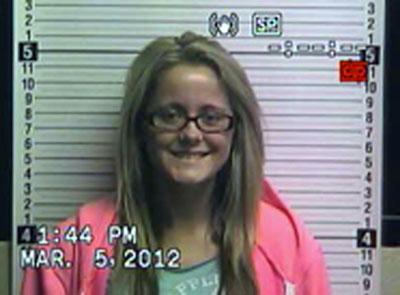 //jenelle evans mug shot teen mom stars