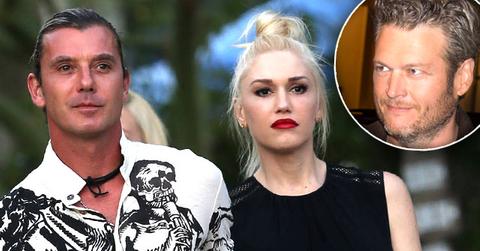 Gavin Rossdale Gwen Stefani Boyfriend Blake Shelton Concerned