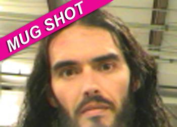 //russell brand mug shot phone