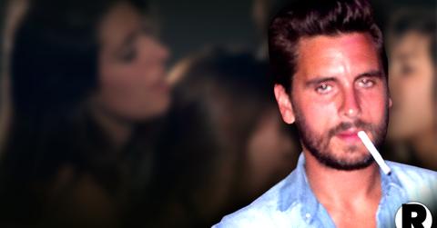 //scott disick gets girls number flirting fans drinking claims report costa rica SL