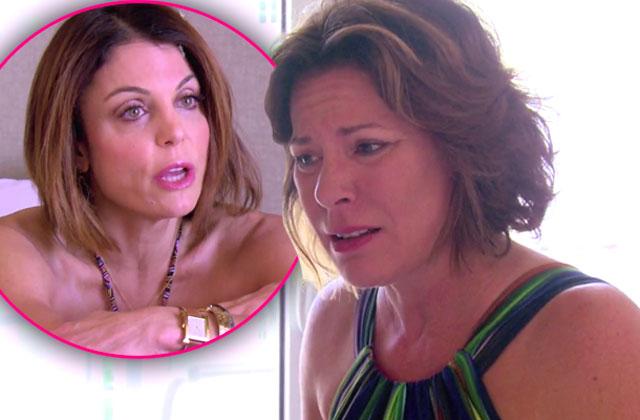 //luann de lesseps bethenny frankel feud pp