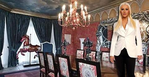 //christina aguilera beverly hills house wide