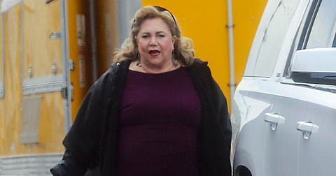 Kathleen Turner walking stick