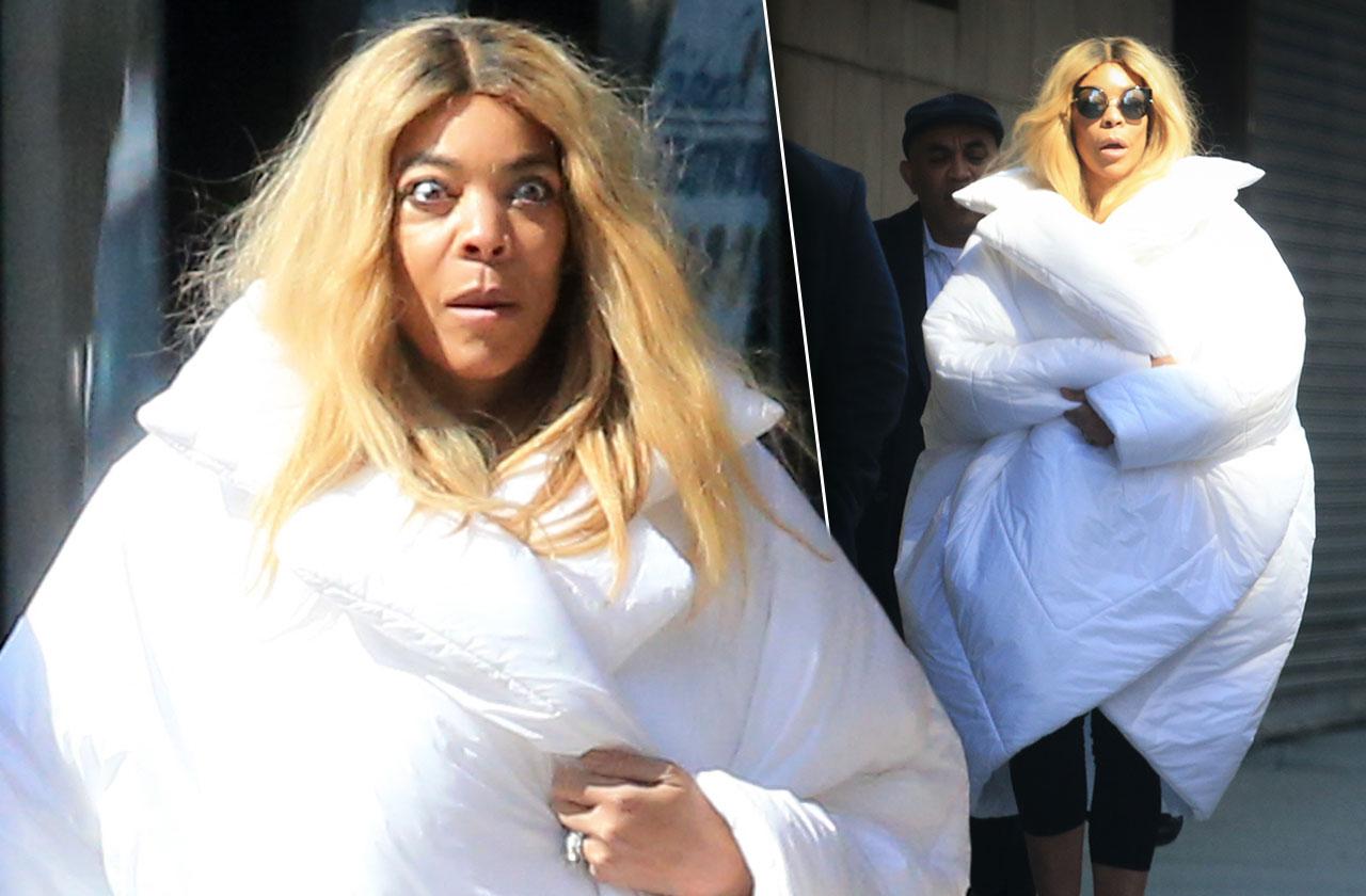 Wendy Williams steps out in stuffed animal-covered sweatshirt