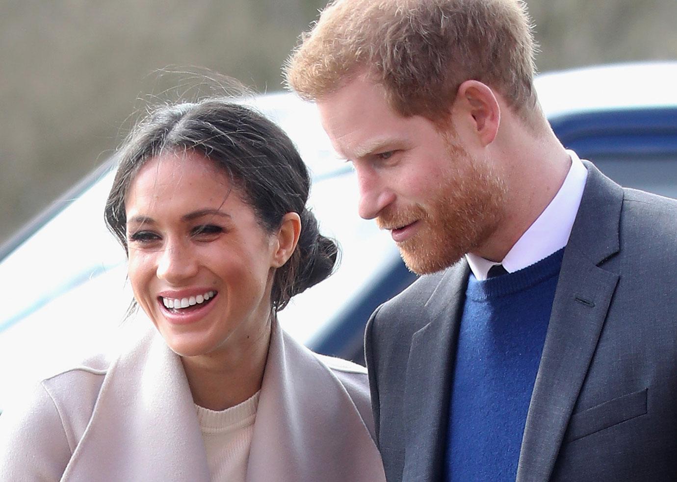 Meghan Markle Prince Harry Wedding PDA