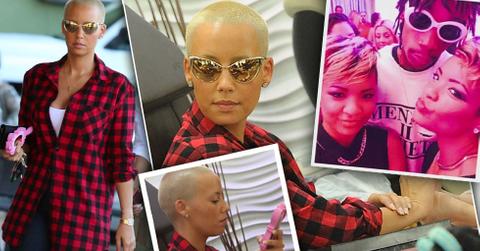 //amber rose gets nails done