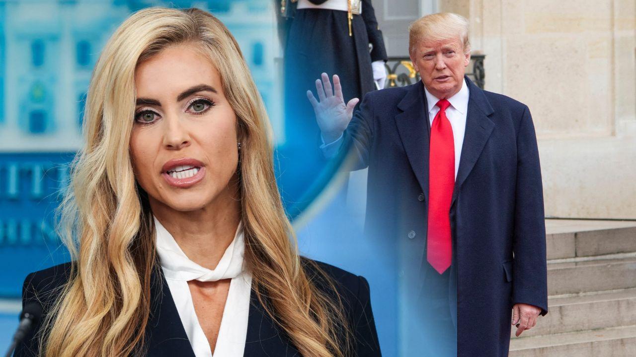 Photo of Katie Zacharia and Donald Trump