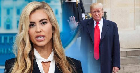 Photo of Katie Zacharia and Donald Trump