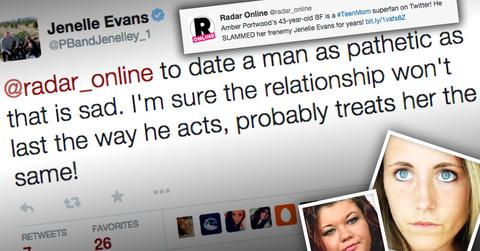 //jenelle evans bashes amber portwood boyfriend teen mom PP