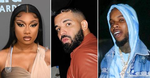 megan thee stallion drake reaction lied tory lanez shooting