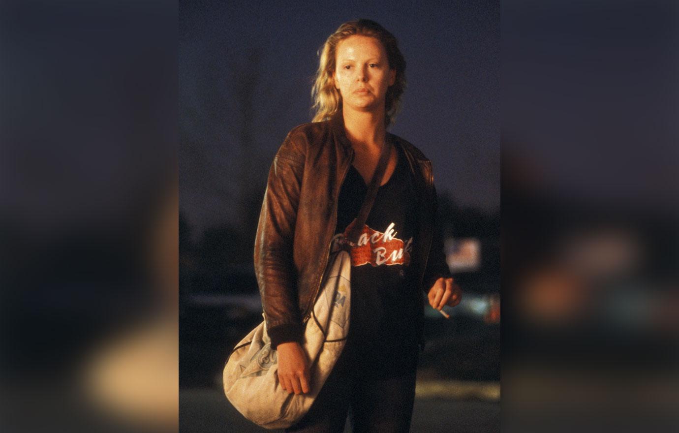 Charlize Theron as serial killer Aileen Wuornos in MONSTER