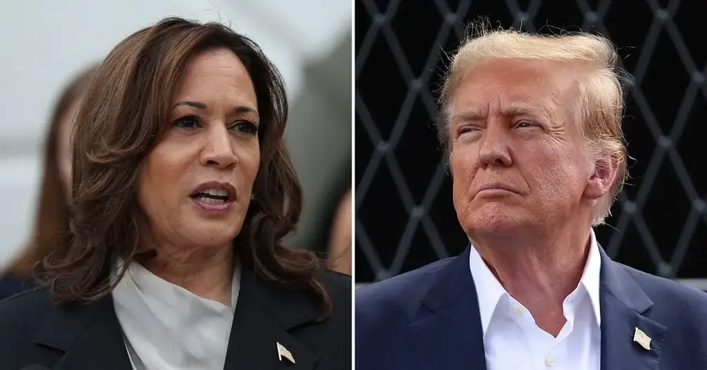 maga nuts hate kamala harris fake poll election fascist donald trump