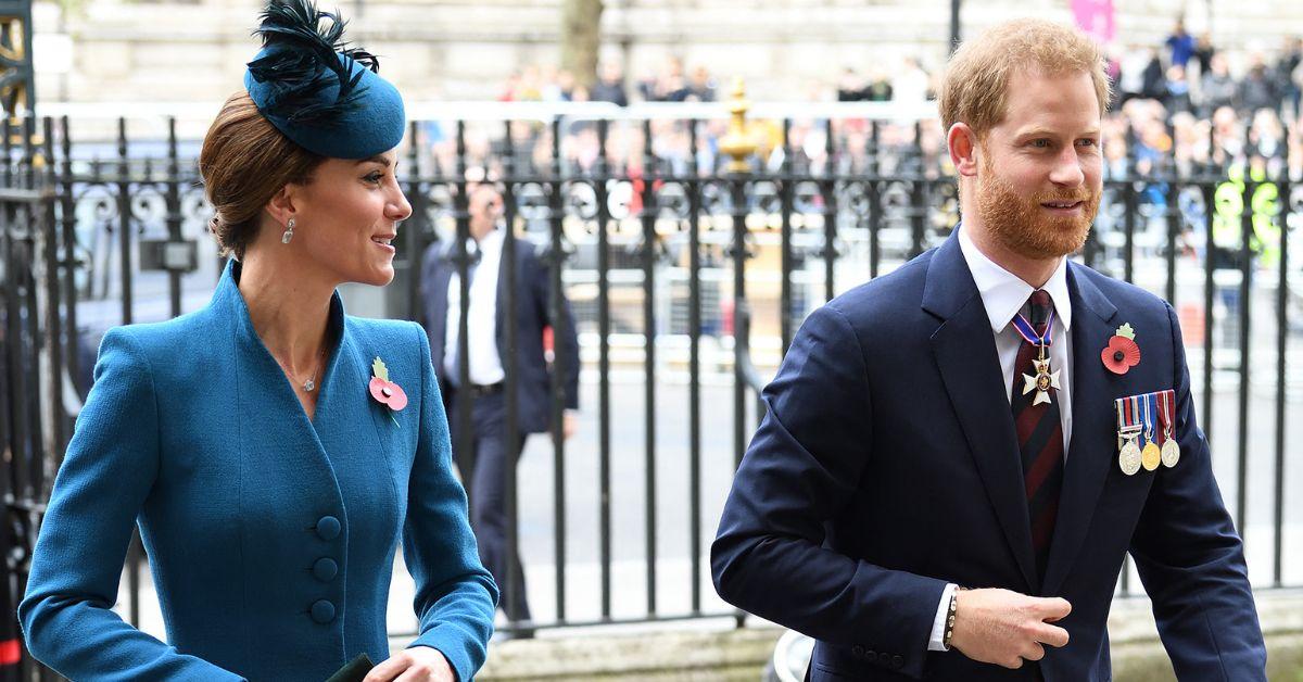 Photo of Kate Middleton and Prince Harry