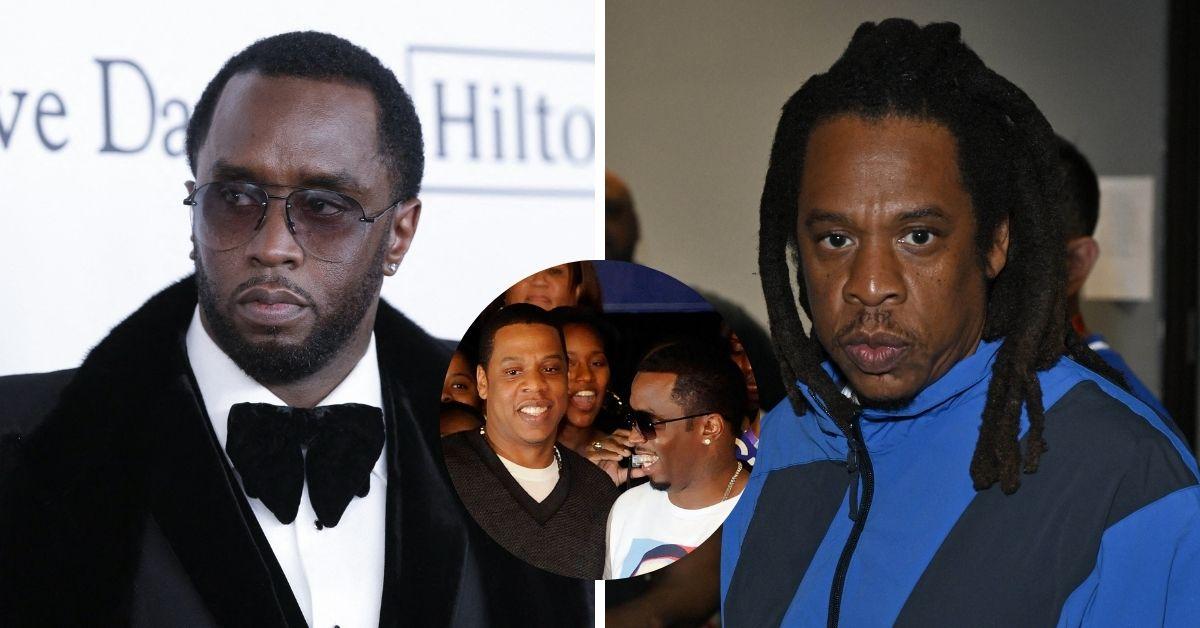 Composite photo of Sean 'Diddy' Combs, Jay-Z