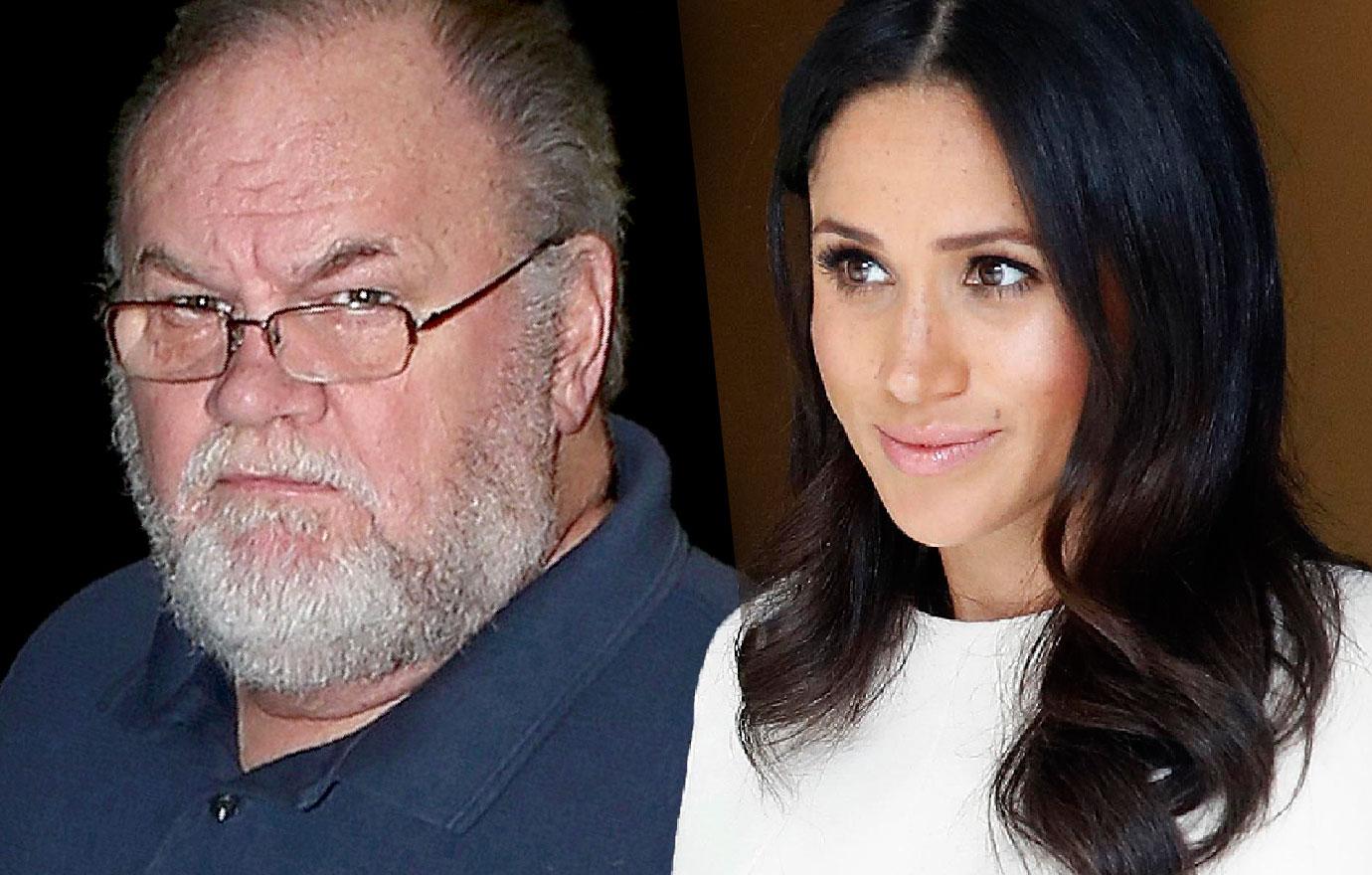 Meghan Markle's Dad Thomas Says She Looks In Pain With Royal Life