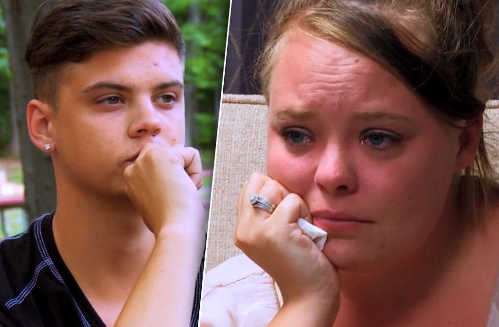 //tyler baltierra caught mystery woman catelynn lowell divorce rumors teen mom og pp