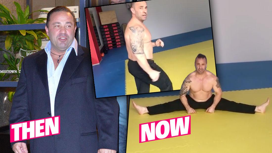 Shirtless Joe Giudice Shows Off Major Weight Loss In Boxing Video