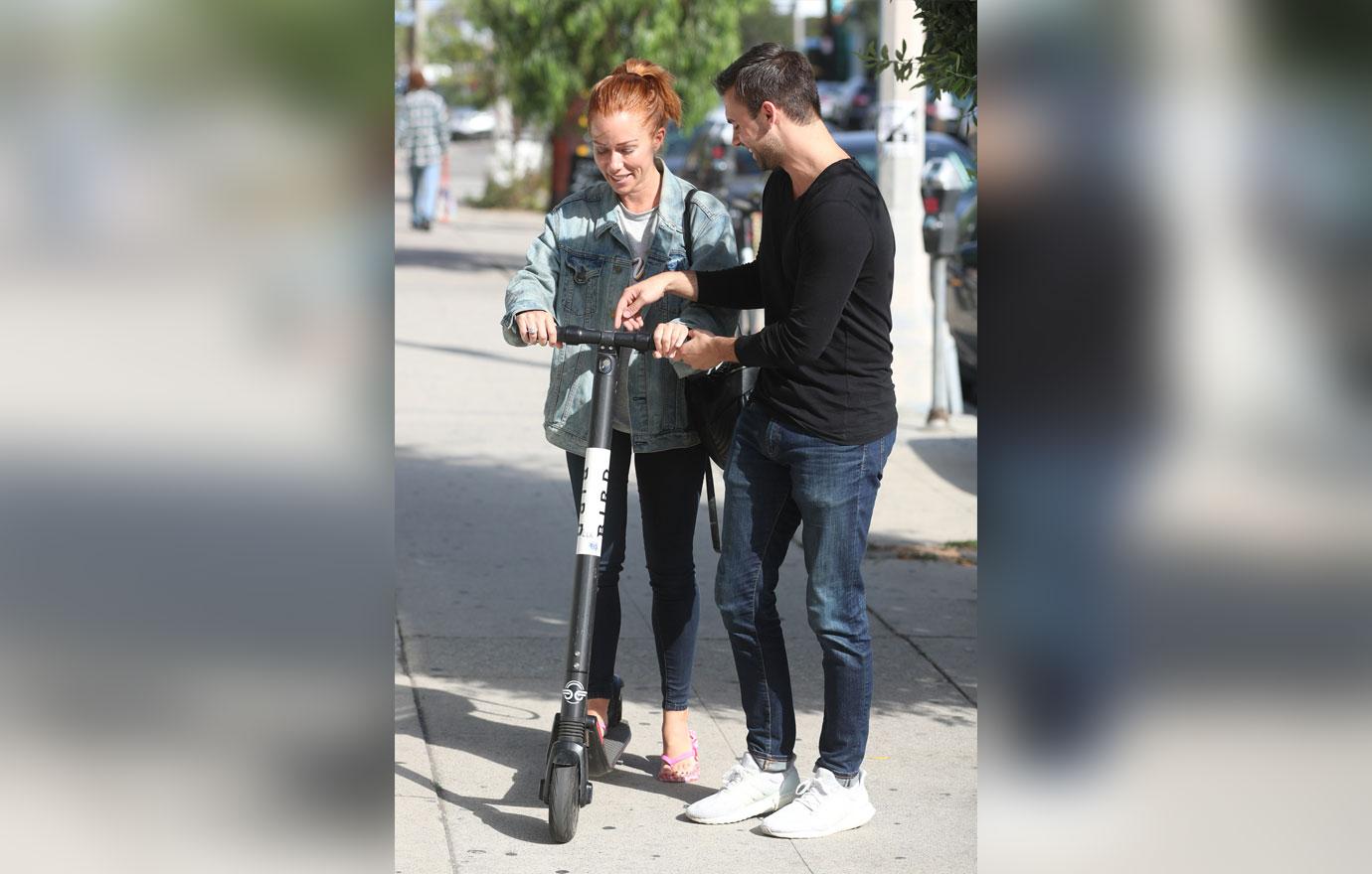 Kendra Wilkinson Gets Close To New Man On Scooter Date