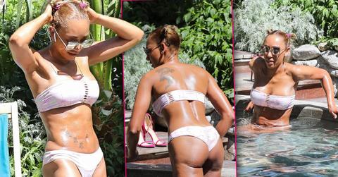 Mel B – Spice Girl Sizzles In Tiny Bikini While Sunning In California