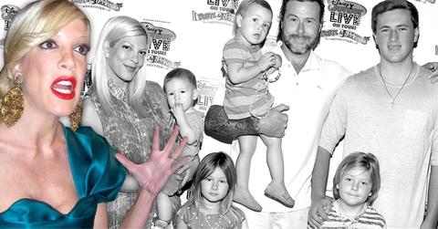 //tori spelling broke money family wide