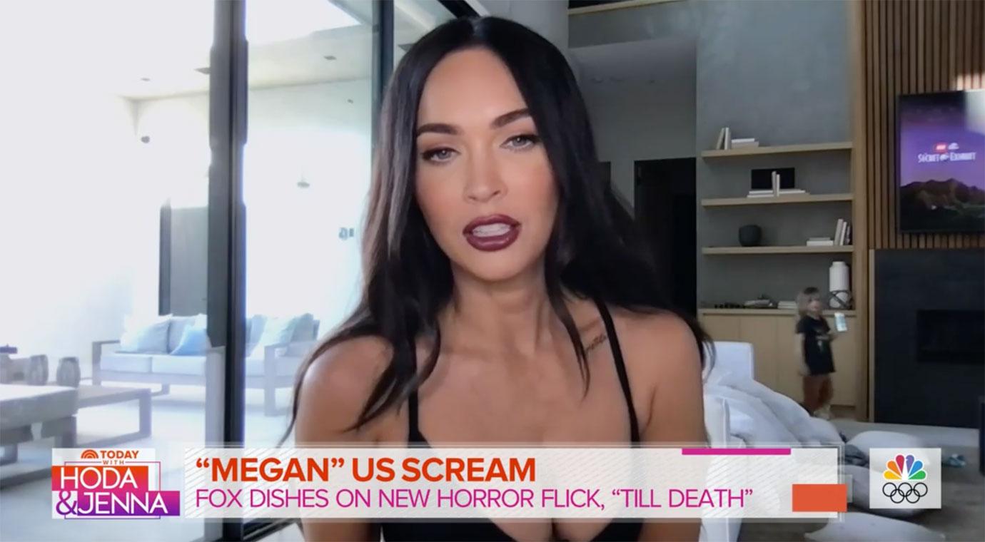 megan fox sons brian austin green today show interview absent mother