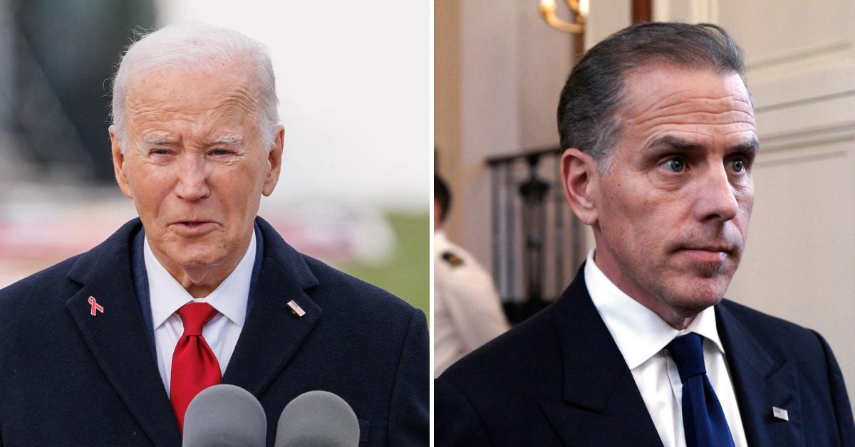 Composite photo of Joe Biden, Hunter Biden