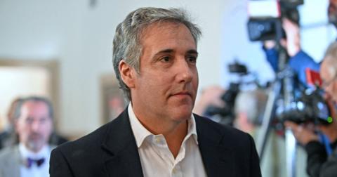 michael cohen confronted manhattan club bombshell donald trump trial