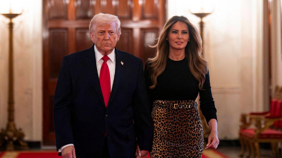 image of Michael suggested Melania's 'strategic absences' are 'not good' for Donald Trump politically.