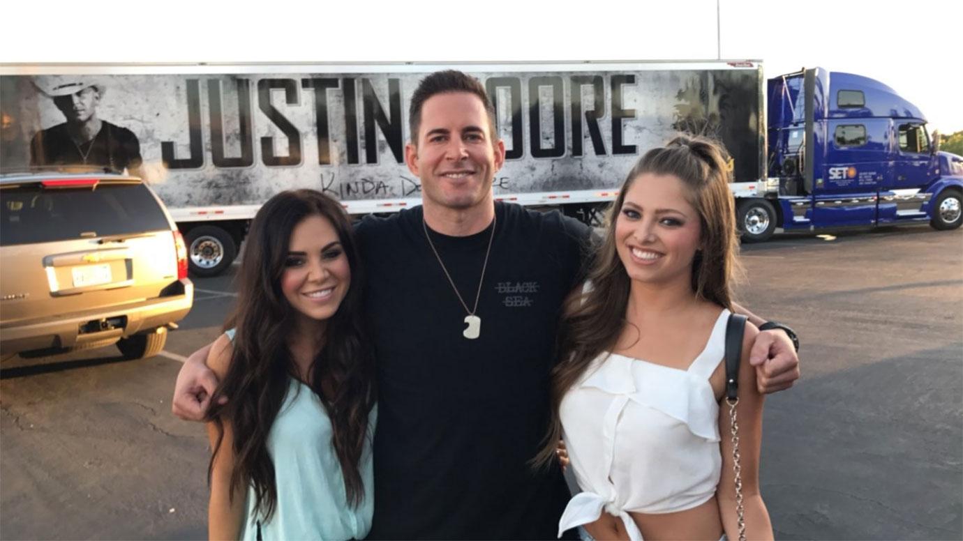 christina el moussa divorce tarek el moussa party younger girls country concert