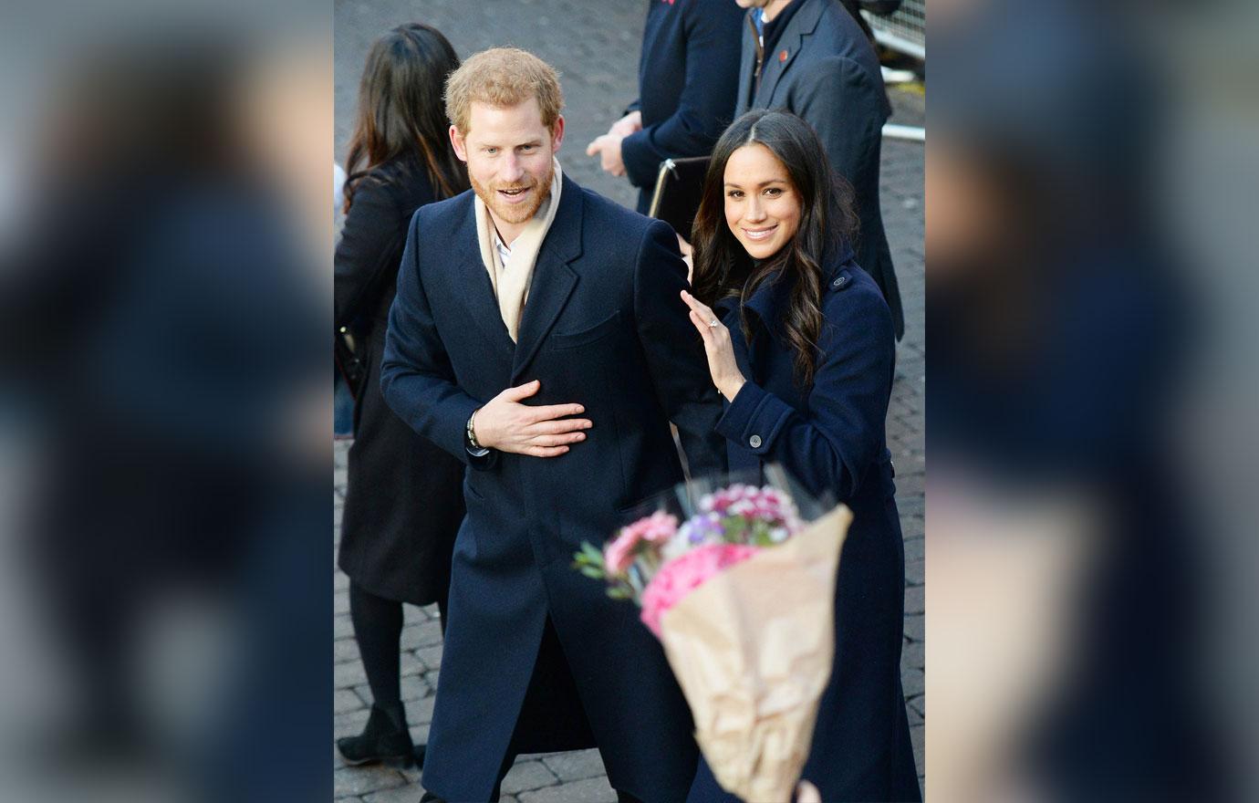 Meghan Markle Prince Harry Royal Walk Engagement