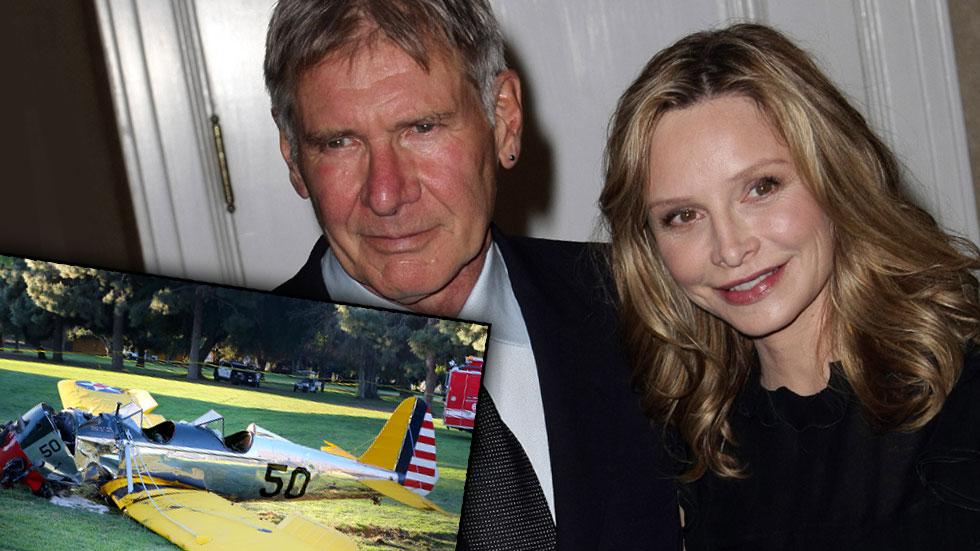 Calista Flockhart Harrison Ford Plane Crash