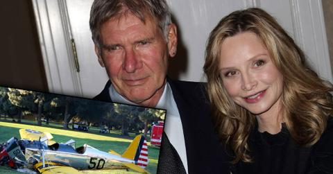 Calista Flockhart Harrison Ford Plane Crash