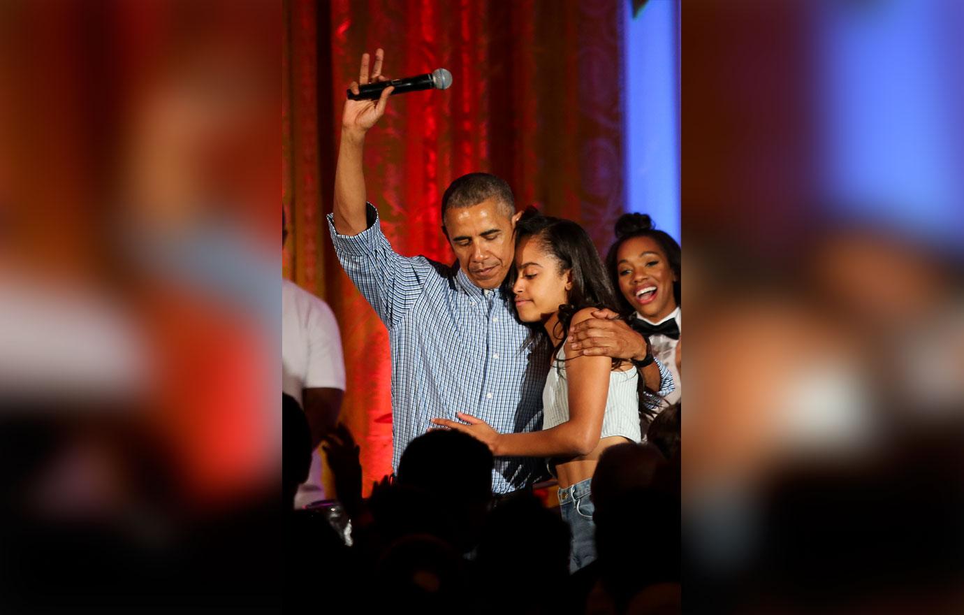 //malia obama partying