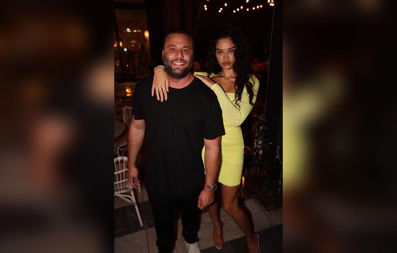 //David Grutman and Shanina Shaik at Swan