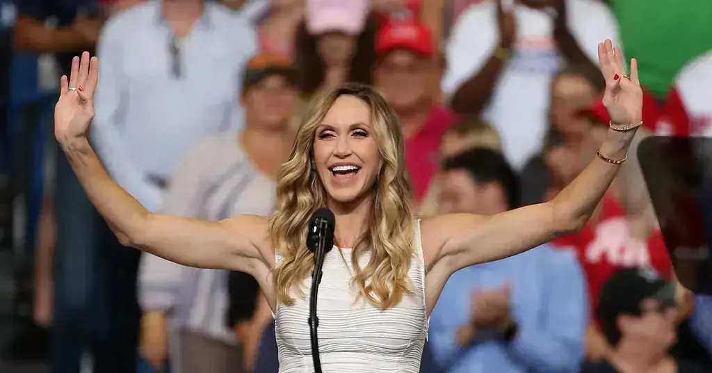 lara trump asked stupid question her own podcast